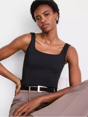 LOFT Black Women's Tank Top